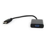 Gembird HDMI to VGA adapter cable, single port, black | shoptok.hr