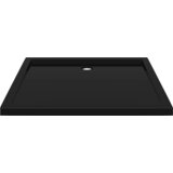  Pravokutna ABS tuš-kada crna 80 x 90 cm | shoptok.hr