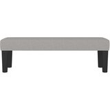  Klop svetlo siva 100x30x30 cm blago, (20698510) | Shoptok.si
