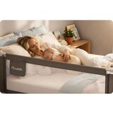 Nukido zaštitna ograda za krevet, sigurnosna vrata, brava, 160 cm, NK-227, siva | shoptok.hr
