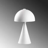 Opviq lights Bela namizna svetilka s kovinskim senčilom (višina 52 cm) Dodo – | Shoptok.si