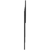 vidaXL Vzglavje z vzglavjem Črna Orehovina 135 cm Konstruiran les | Shoptok.si