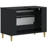  Kupaonski ormarić za sudoper DELFT Crna 82 x 41 x 59 cm - Crna | shoptok.hr