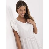 Italy Moda Dress-MI-SK-A2489.21-ecru | Shoptok.si