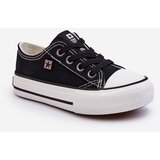 Big Star Kids Classic Sneakers Big Star DD374163 black Cene