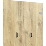MID.YOU omara s klasičnimi vrati, barve grafita, barve hrasta | Shoptok.si