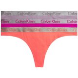 Calvin Klein Underwear Tanga gaćice lila / koraljna / tamno roza | shoptok.hr