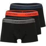 Calvin Klein Underwear Boksarice marine / siva / oranžna / črna