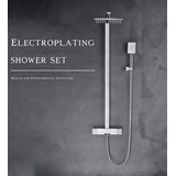 ELITE EDITION Luksuzni nadometni tuš sistem BSE1419 — Brušeno zlato | Shoptok.si