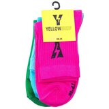 YELLOW Nogavice PACK DE 3 THUNDER SOCKS Večbarvna | Shoptok.si