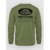 Horsefeathers Junky Majica z dolgimi rokavi sage | Shoptok.si