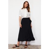 Trendyol Black Wrap Skirt | ePonuda.com