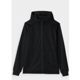4f Men's Hoodie Zip Black WAW24TSW | ePonuda.com