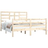  Posteljni okvir trden les 150x200 cm, (20685146) | Shoptok.si