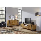 Landscape KOMODA, črna, barve hrasta | Shoptok.si