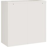 Ormarić za spise bijeli 90 x 40 x 90 cm čelični | shoptok.hr