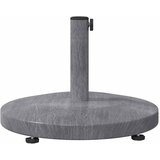  Baza za suncobran Tamno siva drvenasta 48 x 48 x 32 cm | shoptok.hr