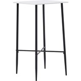 vidaXL Barski stol bijeli 60 x 60 x 111 cm MDF Cijene