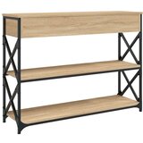  Konzolni stol boja hrasta sonome 100x28x75 cm konstruirano drvo | shoptok.hr