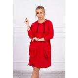  Red dress with a hood Cijene