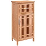 vidaXL Kopalniška omarica 42x29x82 cm trdna orehovina, (20919267) | Shoptok.si