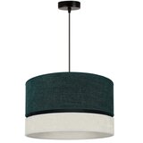  Duolla - Visilica na sajli DOUBLE 1xE27/15W/230V pr. 40 cm zelena/siva | Eponuda.com