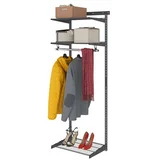 GARDEROBNI SISTEM ELEMENATA BASIC G60 ANTRACIT