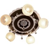 SPOT svetiljka ARONA 5xE27/15W/230V+LED crna | Eponuda.com