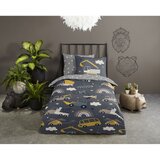 Good Morning Siva pamučna dječja posteljina za krevet za jednu osobu 140x200 cm Rush – | shoptok.hr