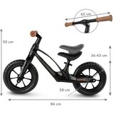Kidwell Vito dječji bicikl bez pedala, crni | shoptok.hr