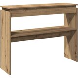 vidaXL Konzolni stol Artisan hrast 102x30x80 cm izrađeno drvo | shoptok.hr