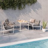 Mömax Lounge Garnitura Florenz 2, Svetlo Siva, 4-Delno | Shoptok.si