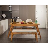 Hanah home Trpezarijski set Touch (2S-1B) v2, Hrast-bež | ePonuda.com