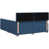  Boxspring krevet s madracem Plava 140 x 200 cm Tkanina - Plava 140 x 200 cm Dizajn linija | shoptok.hr