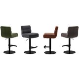 Dieter Knoll BARSKI STOL, črna, barve kapučina | Shoptok.si