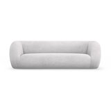 Cosmopolitan Design Svetlo siva sedežna garnitura iz tkanine bouclé 230 cm Essen – Cene