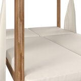 Bessagi Garden Vrtni Ležalnik Nicola, Krem, Masivno | Shoptok.si