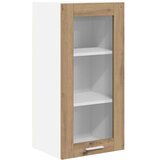 Viseći ormarić s vratima 2 pcs Umjetnički hrast 40 x 31 x 80 cm | shoptok.hr