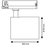 Dawn LED REF SINSKI XS-22 22W 3000K BELI TROFAZNI | Eponuda.com