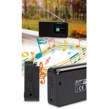  Prijenosna baterija. 2000mah lcd kuhinjski radio fm dab+ rk3 bluetooth crni | shoptok.hr