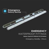  LED tehničko rasvetno telo EMERGENCY LED/48W/230V 6500K 150cm IP65 | Eponuda.com