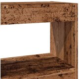 vidaXL Ormarić za knjige/Sobna pregrada staro drvo 40x30x72 cm | shoptok.hr