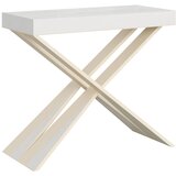Ityhome 90 x 77 konzolna miza bela, (20847595) Cene