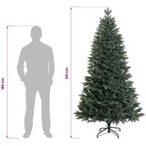  Umjetno božićno drvce s nogom 210 cm 300 LED lampica - 210 cm s LED svjetlima | shoptok.hr
