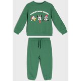 Sinsay Komplet: majica i hlače s božićnim motivom Mickey Mouse | shoptok.hr