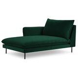 Cosmopolitan Design Temnozeleni žametni ležalnik (levi kot) Vienna - Cosmopolitan Design Cene