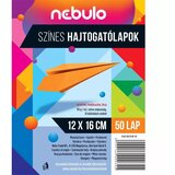 NEBULO Nebulo: Barvni papir za zgibanje, 50 listov, 12x16 cm, 80 g | Shoptok.si
