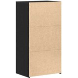  Komoda sa 6 ladica crni hrast 50x34x96 cm inženjersko drvo | shoptok.hr