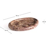 Kave Home Mramoran ukrasni pladanj 23x30 cm Lenorel – | shoptok.hr