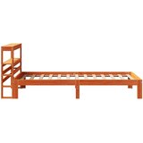  Okvir kreveta bez madraca voštano smeđi 100x200 cm od borovine | shoptok.hr